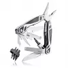 Multifunkcinis įrankis AZYMUT Trohon H-P2010121 — pilno dydžio nerūdijančio plieno replės, 12 funkcijų, 8 antgaliai, sulankstytas 10,5 cm, 381 g