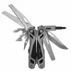 Multifunkcinis įrankis AZYMUT Trohon H-P2010121 — pilno dydžio nerūdijančio plieno replės, 12 funkcijų, 8 antgaliai, sulankstytas 10,5 cm, 381 g