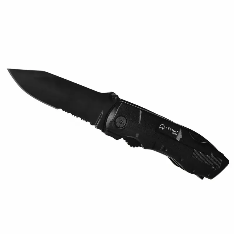 Multitool AZYMUT Gron — pilno dydžio daugiafunkcis įrankis, 11 įrankių, 9 antgaliai, nerūdijantis plienas, sulankstytas 11 cm, ištiestas 15,4 cm