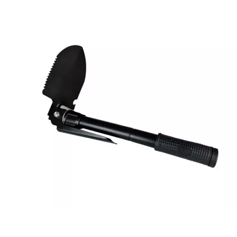 Sulankstomas taktinis kastuvas AZYMUT Trapper – nerūdijantis plienas, juodas, 410 mm, 565 g