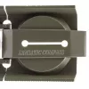 Navigacinis magnetinis kompasas Mil‑Tec US su apšvietimu, aliuminio korpusas, masteliai 1:50k ir 1:25k, alyvinė