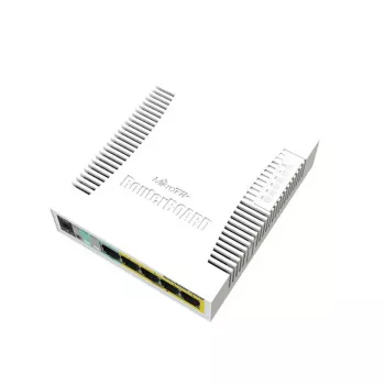 MIKROTIK RB260GSP - 4 prievadų Gigabit valdomas komutatorius su PoE