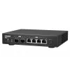 QNAP QSW-2104-2S tinklo jungiklis nevaldomas 2.5G Ethernet juodas