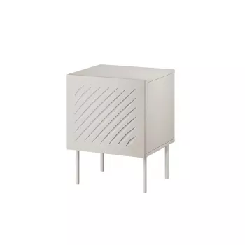 Naktiniai staliukai Cama meble SIENA 44.5×40×59 cm, kašmyro matiniai, MDF ir medžio drožlių plokštė, 2 vnt. rinkinys