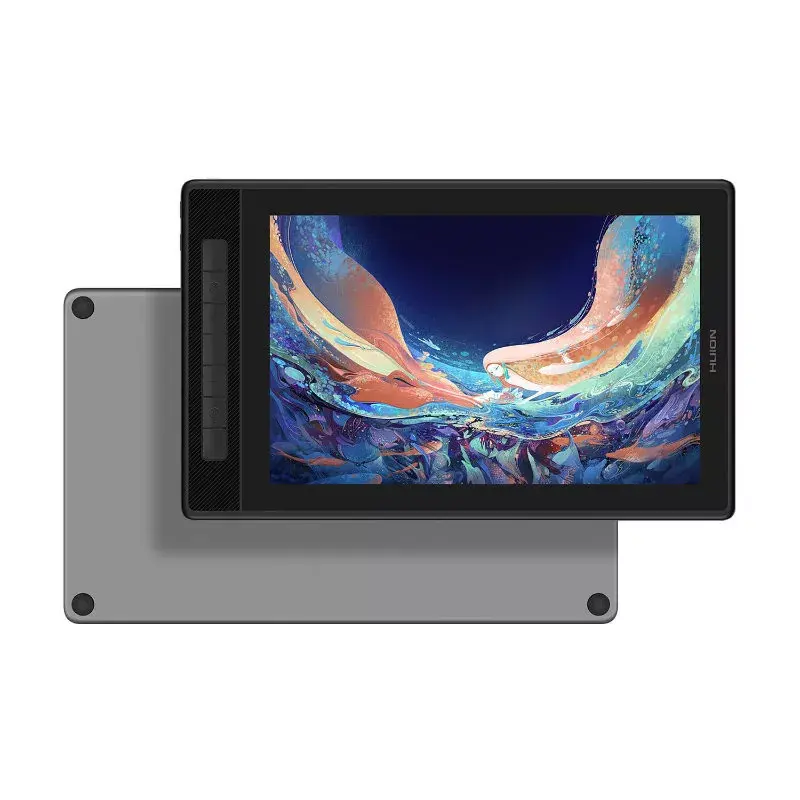 Grafikos planšetė HUION Kamvas Pro 13 — 13,3 col. QLED IPS ekranas 2560×1600, 8192 slėgio lygiai