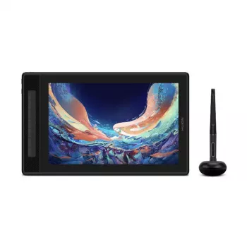 Grafikos planšetė HUION Kamvas Pro 13 — 13,3 col. QLED IPS ekranas 2560×1600, 8192 slėgio lygiai