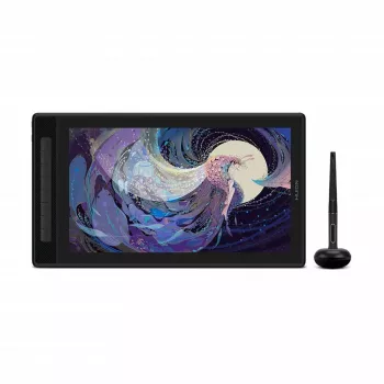 Grafikos planšetė HUION Kamvas Pro 16 GT1602 15,8 col. 2,5K IPS ekranas, 8192 slėgio, 8 programuojami klavišai, USB-C/HDMI