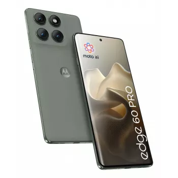 Mobilusis telefonas Motorola edge 60 pro 16.9 cm (6.67 colio) Dual SIM Android 15 5G USB Type-C 12 GB 512 GB 6000 mAh Pilka