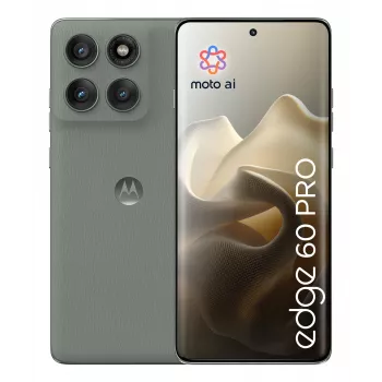 Mobilusis telefonas Motorola edge 60 pro 16.9 cm (6.67 colio) Dual SIM Android 15 5G USB Type-C 12 GB 512 GB 6000 mAh Pilka