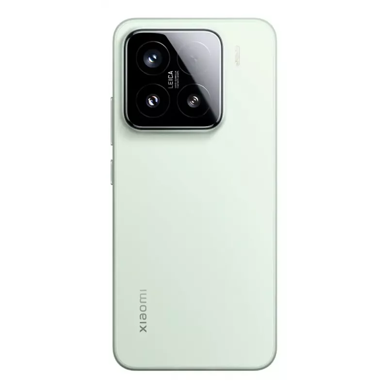 Xiaomi 15 MZB0ITWEU išmanusis telefonas, 5G, Snapdragon 8 Elite, 12 GB RAM, 512 GB, 6,36 colio AMOLED ekranas 2670×1200, 50 MP trijų kamerų sistema, 5240 mAh, Dual SIM, Android 15, žalios spalvos