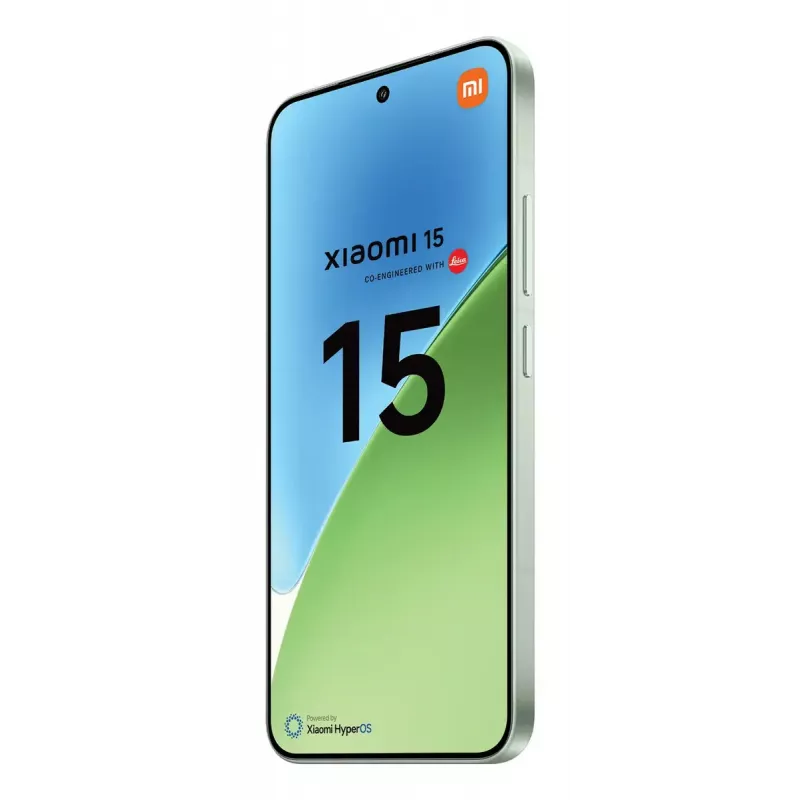 Xiaomi 15 MZB0ITWEU išmanusis telefonas, 5G, Snapdragon 8 Elite, 12 GB RAM, 512 GB, 6,36 colio AMOLED ekranas 2670×1200, 50 MP trijų kamerų sistema, 5240 mAh, Dual SIM, Android 15, žalios spalvos