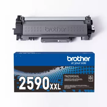 Originalus Brother TN-2590XXL juodos spalvos tonerio kasetė, didelės talpos, 1 vnt., iki 12 000 puslapių