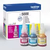 Rašalo kasečių rinkinys Brother BT-5000C suderinamas, 3 spalvų komplektas (Cian, Magenta, Geltona), 3 vnt., 48,8 ml, 5000 puslapių