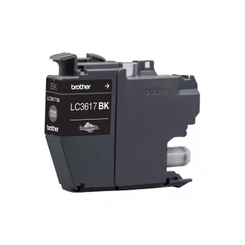 Originalus kasetė Brother LC-3617BK juoda, išeiga 550 puslapių, 1 vnt.