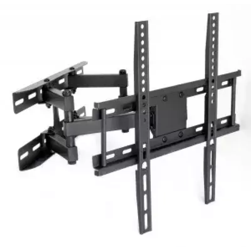 Sieninis TV laikiklis ART RAMT AR-35, 50,8–165,1 cm (20–65 col.), VESA 200x200–400x400, 35 kg, pasukamas ir pakreipiamas, 7–37 cm gylis, juodas