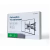 Sieninis TV laikiklis Gembird WM-75ST-01 32 inch–75 inch ekranams, VESA 600x400, 45,5 kg, reguliuojamas 4,9–49,1 cm, pakreipimas -5°–8°