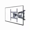 Sieninis TV laikiklis Gembird WM-75ST-01 32 inch–75 inch ekranams, VESA 600x400, 45,5 kg, reguliuojamas 4,9–49,1 cm, pakreipimas -5°–8°