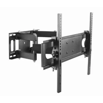 Sieninis TV laikiklis GEMBIRD WM-70ST-01, 37–70 colių, pakreipimas 0° iki -20°, pasukimas ±60°, VESA 200×200–600×400, max 35 kg, juodas
