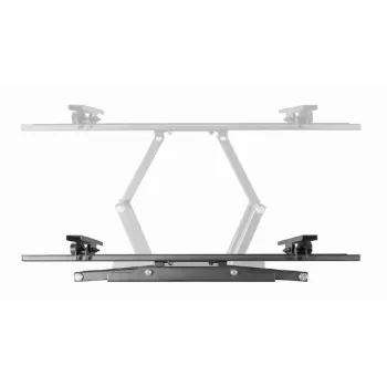 Sieninis TV laikiklis GEMBIRD WM-70ST-01, 37–70 colių, pakreipimas 0° iki -20°, pasukimas ±60°, VESA 200×200–600×400, max 35 kg, juodas