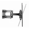 Sieninis TV laikiklis GEMBIRD WM-70ST-01, 37–70 colių, pakreipimas 0° iki -20°, pasukimas ±60°, VESA 200×200–600×400, max 35 kg, juodas