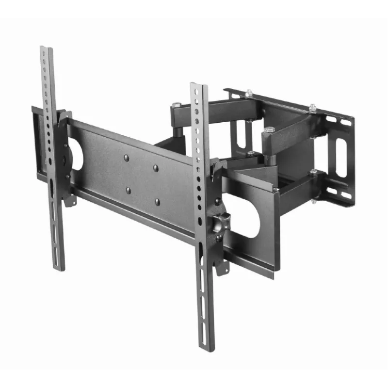 Sieninis TV laikiklis GEMBIRD WM-70ST-01, 37–70 colių, pakreipimas 0° iki -20°, pasukimas ±60°, VESA 200×200–600×400, max 35 kg, juodas