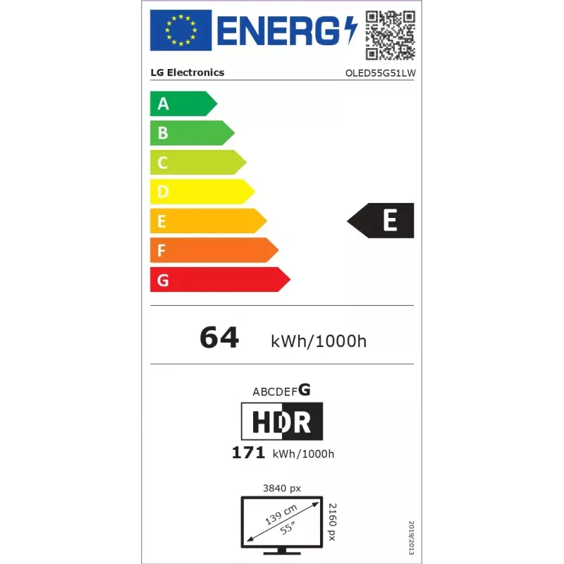 LG OLED evo AI OLED55G51LW televizorius 139,7 cm (55 col.) 4K Ultra HD Smart TV Wi-Fi juodas