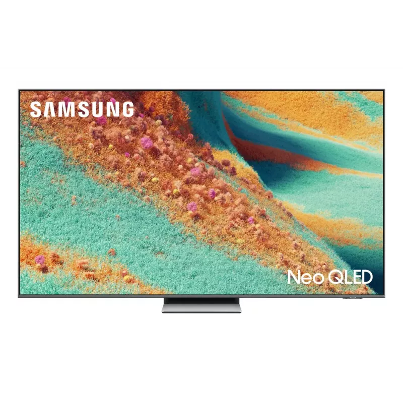 Televizorius Samsung 75 colių Neo QLED QN85F 4K UHD, Neo QLED, 3840×2160, Tizen, Wi‑Fi, HDMI×4, 75 col. (189 cm), sidabrinis
