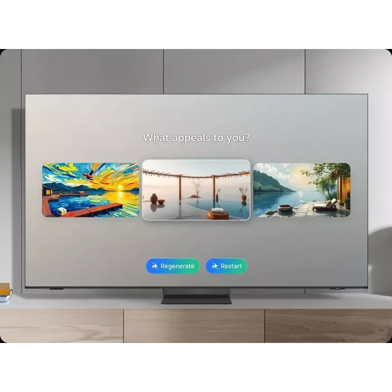 Televizorius Samsung 75 colių Neo QLED QN85F 4K UHD, Neo QLED, 3840×2160, Tizen, Wi‑Fi, HDMI×4, 75 col. (189 cm), sidabrinis