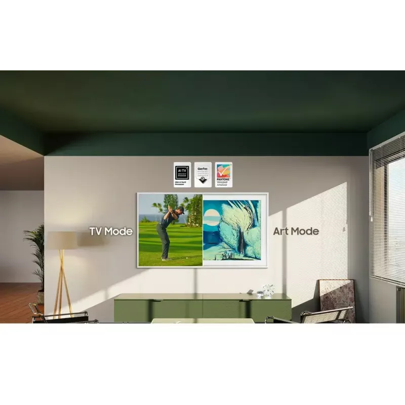 Televizorius Samsung QE65LS03FAUXXH 65 colių The Frame QLED 4K HDR Smart TV, 3840×2160, Tizen, 120 Hz