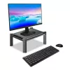 Techly ICA-MS 401 reguliuojamo aukščio išmanusis monitoriaus stovas