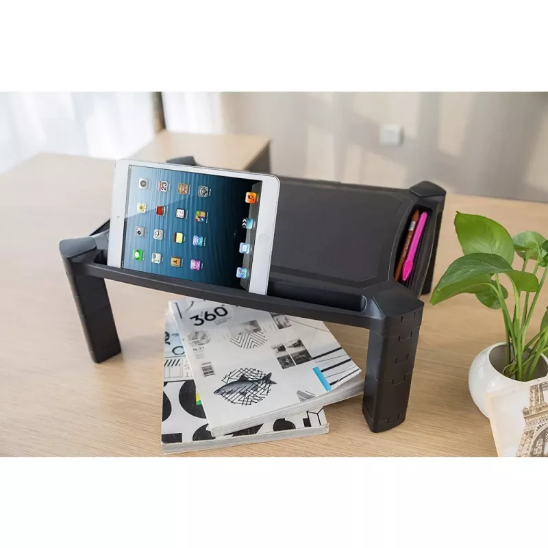 Techly ICA-MS 401 reguliuojamo aukščio išmanusis monitoriaus stovas