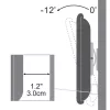 Techly ICA-LCD-900 76,2 cm (30 colių) juoda universali sieninė laikiklio sistema LED/LCD televizoriams ir monitoriams