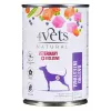 Šlapias šunų ėdalas 4vets Natural Gastro Intestinal 400 g – terapinė šlapia dieta virškinimo sistemai palaikyti, kalakutiena, 7,5% baltymų, 5,5% riebalų, be glitimo ir laktozės