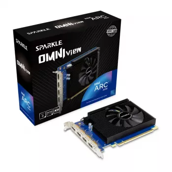 Vaizdo plokštė Sparkle Intel Arc A310 OMNI View, 4 GB GDDR6, 2000 MHz, PCIe 4.0 x8