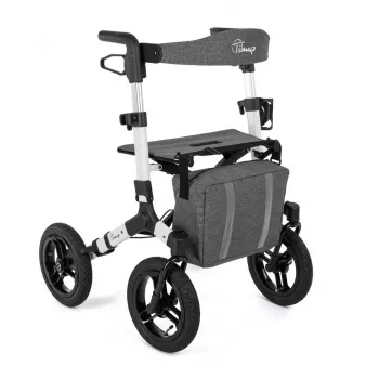 Visureigis keturratis vaikštynė TIMAGO RANGER, aliuminis, reguliuojamas aukštis 89,5–102,5 cm, apkrova 136 kg, sulankstoma