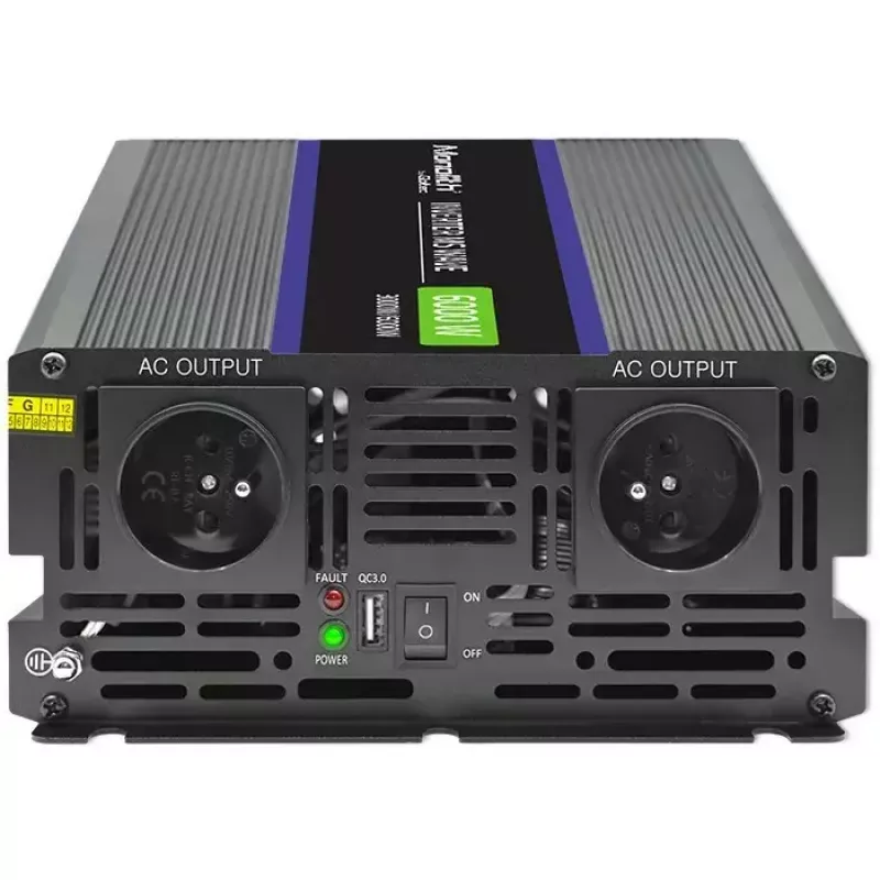 QOLTEC Monolith 6000 MS keitiklis 12V į 230V 6000W