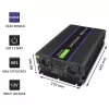 QOLTEC Monolith 6000 MS keitiklis 12V į 230V 6000W
