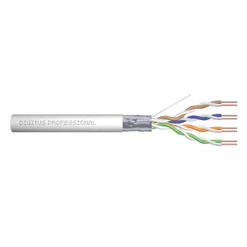 DIGITUS montažinis kabelis - Cat 5e - F/UTP - AWG 24/1 - 305m - Pilka