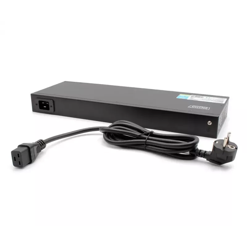 Digitus DN-DP-H-1-8C13 1U juodos spalvos perjungiamas PDU 16A