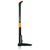 Ilgo siekio plieninė piktžolių rovimo priemonė Fiskars Xact 100 cm 1020126 – ergonomiškas rankinis ravėtuvas