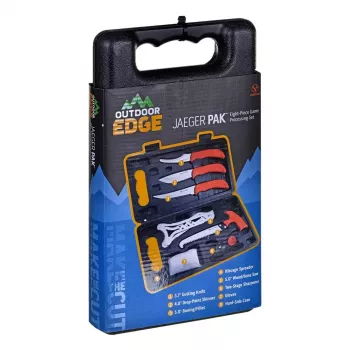 Medžioklinis rinkinys su fiksuotu peiliu Outdoor Edge Jaeger Pak 02OE069
