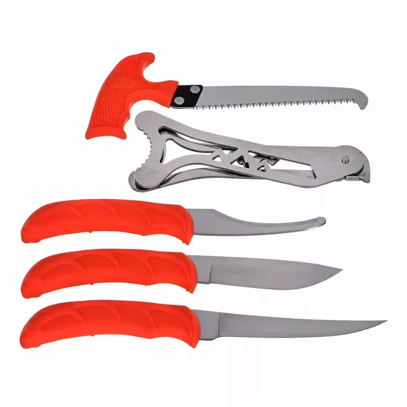 Medžioklinis rinkinys su fiksuotu peiliu Outdoor Edge Jaeger Pak 02OE069