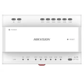Vaizdo skirstytuvas Hikvision DS-KAD706Y-S 6 kanalų 1U stelažinis