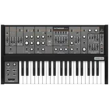 Analoginis sintezatorius Behringer MS-5 – 32 balsų polifonija, 37 klavišų