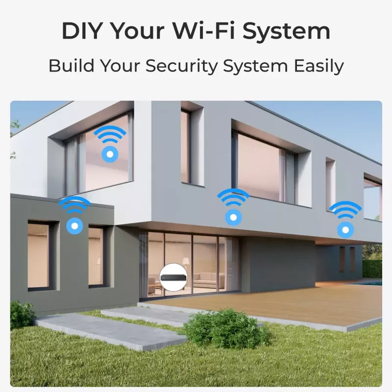 Reolink NVS12W 12 kanalų Wi-Fi 6 NVR 16MP palaikymas 2TB HDD
