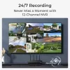 Reolink NVS12W 12 kanalų Wi-Fi 6 NVR 16MP palaikymas 2TB HDD