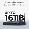 Reolink NVS12W 12 kanalų Wi-Fi 6 NVR 16MP palaikymas 2TB HDD