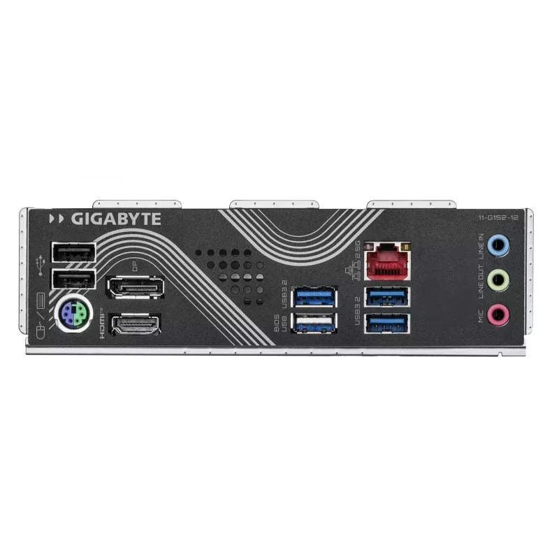 GIGABYTE B860M EAGLE pagrindinė plokštė - Intel Core Ultra serijos CPU, 6+1+2+1 fazių VRM, iki 9066MHz DDR5, 1xPCIe 5.0 + 1xPCIe 4.0 M.2, 2.5GbE LAN, USB 3.2 Gen 1