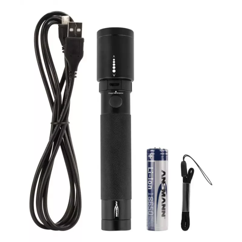 LED prožektorius Ansmann T400FR Juodas IPX4 5W 400lm