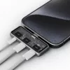 Dokavimo stotelė nešiojamam kompiuteriui Satechi ST-HXRAJM — USB 3.2 Gen 2 (Type-C), 100 W PD, pilka